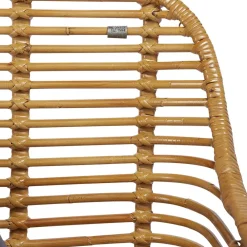 Wohnen Rattanmöbel*Moderner Flechtstuhl aus Rattan - Rubertus (2er Set)