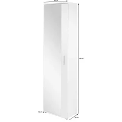 Wohnen Garderobenschränke*Moderner Flur Schrank mit Spiegeltür - Vlatu