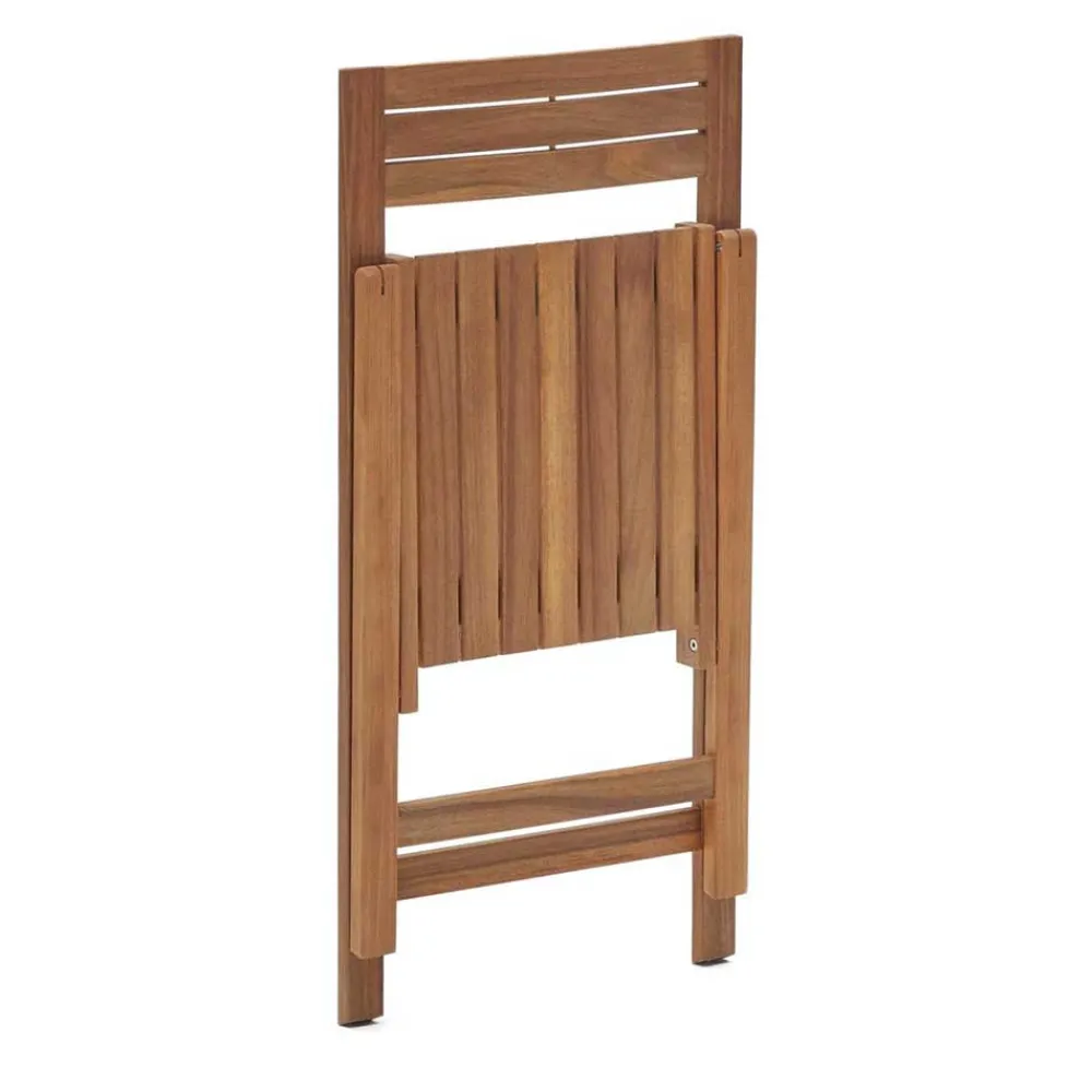 Wohnen Balkonmöbel|Korbmöbel*Moderner Gartenstuhl zum Zusammenklappen - Ninian (2er Set)