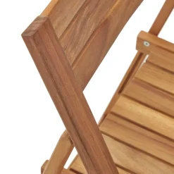 Wohnen Balkonmöbel|Korbmöbel*Moderner Gartenstuhl zum Zusammenklappen - Ninian (2er Set)