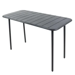 Wohnen Moderner Gartentisch aus Metall - Xenata