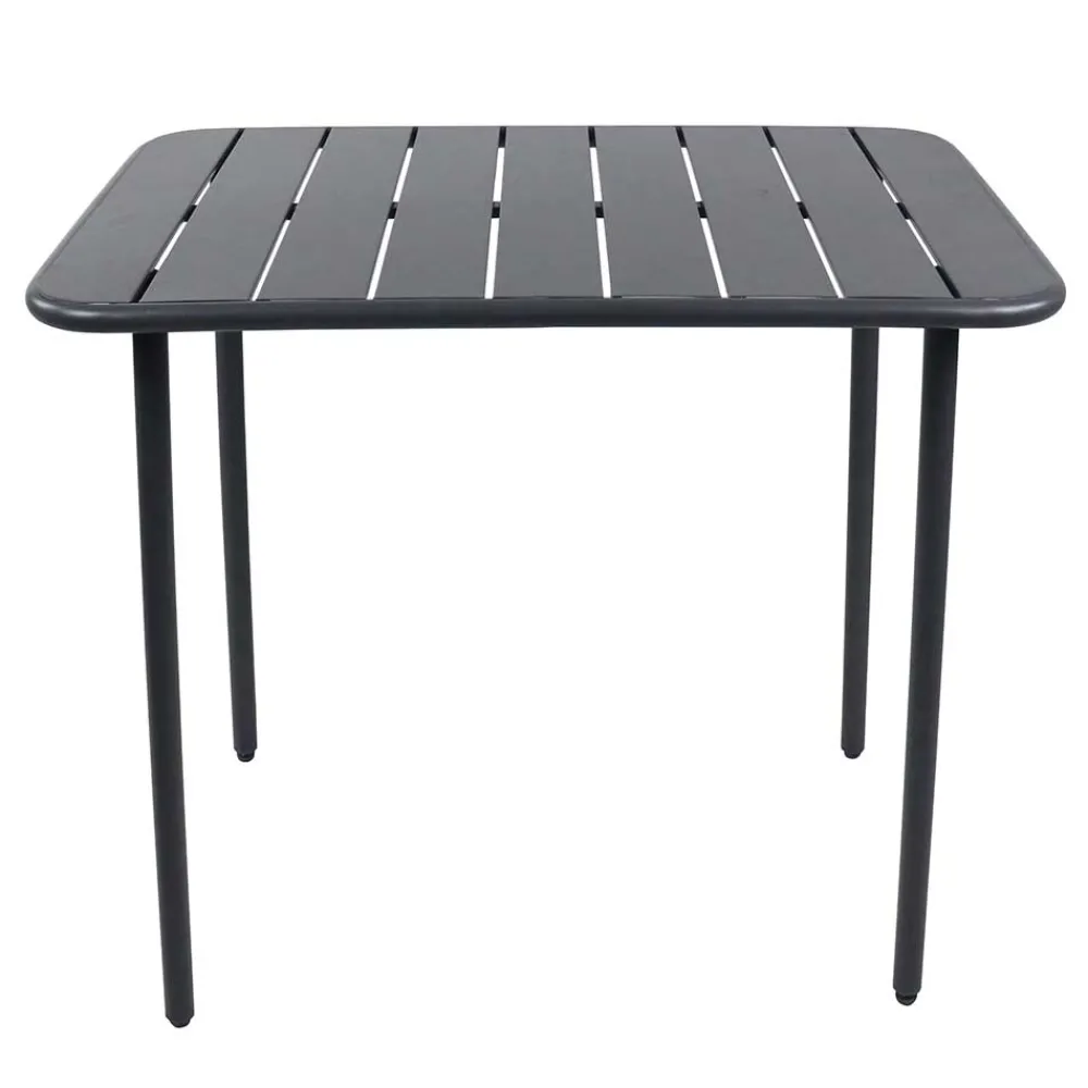 Wohnen Moderner Gartentisch aus Metall - Xenata