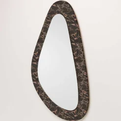 Wohnen Moderner Glasspiegel mit Steinrahmen - Cibiao