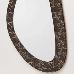 Wohnen Moderner Glasspiegel mit Steinrahmen - Cibiao