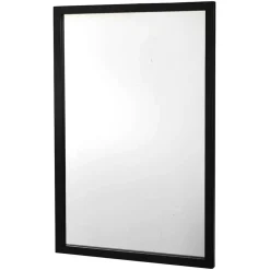 Wohnen Moderner Hängespiegel in Schwarz - Geskan