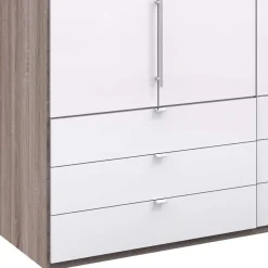 Wohnen Moderner Kombi Schlafzimmerschrank 58 cm tief - Empresian