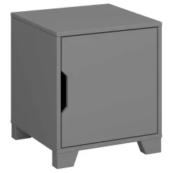 Wohnen Moderner Nachtschrank in Grau - Niento