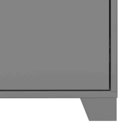 Wohnen Moderner Nachtschrank in Grau - Niento