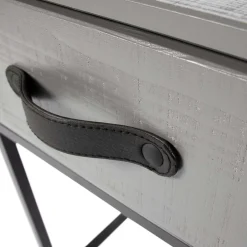 Wohnen Moderner Nachttisch in Grau & Schwarz - Firgetta