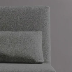 Wohnen Moderner Schlafsessel in Dunkelgrau & Eiche - Amare