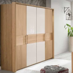 Wohnen Moderner Schlafzimmer Kleiderschrank 200 cm - Emdsiva I