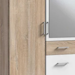 Wohnen Moderner Schlafzimmer-Schrank zweifarbig - Coros