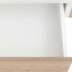 Wohnen Schminktische*Moderner Schminktisch in Weiß und Wildeiche - Turena