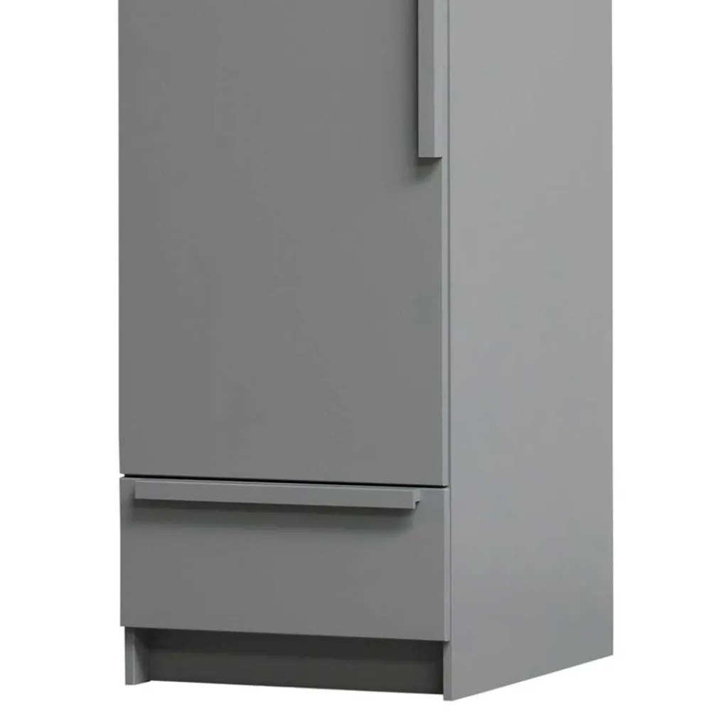 Wohnen Kleiderschränke|Kleiderschränke*Moderner Schrank in Beton Grau - Almond