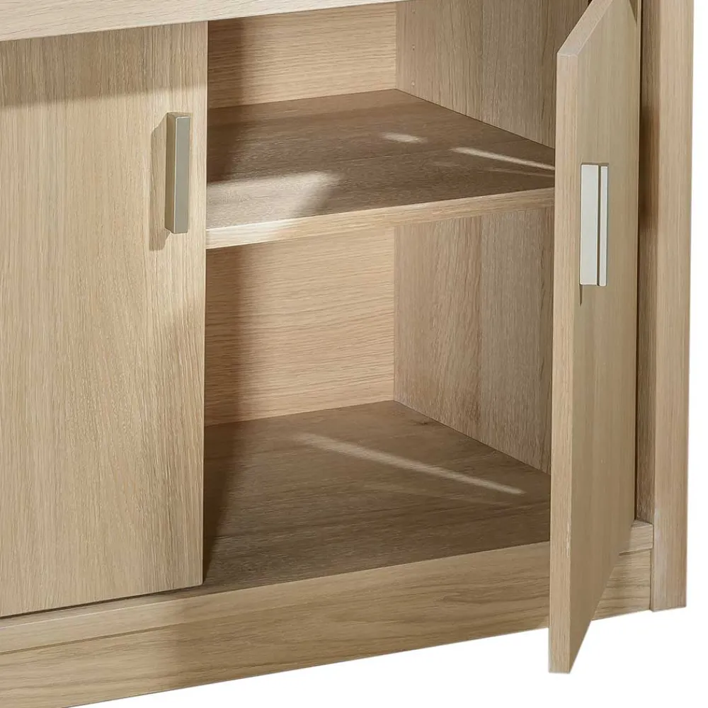 Wohnen Moderner Schreibschrank mit Furnier Eiche - Twinn
