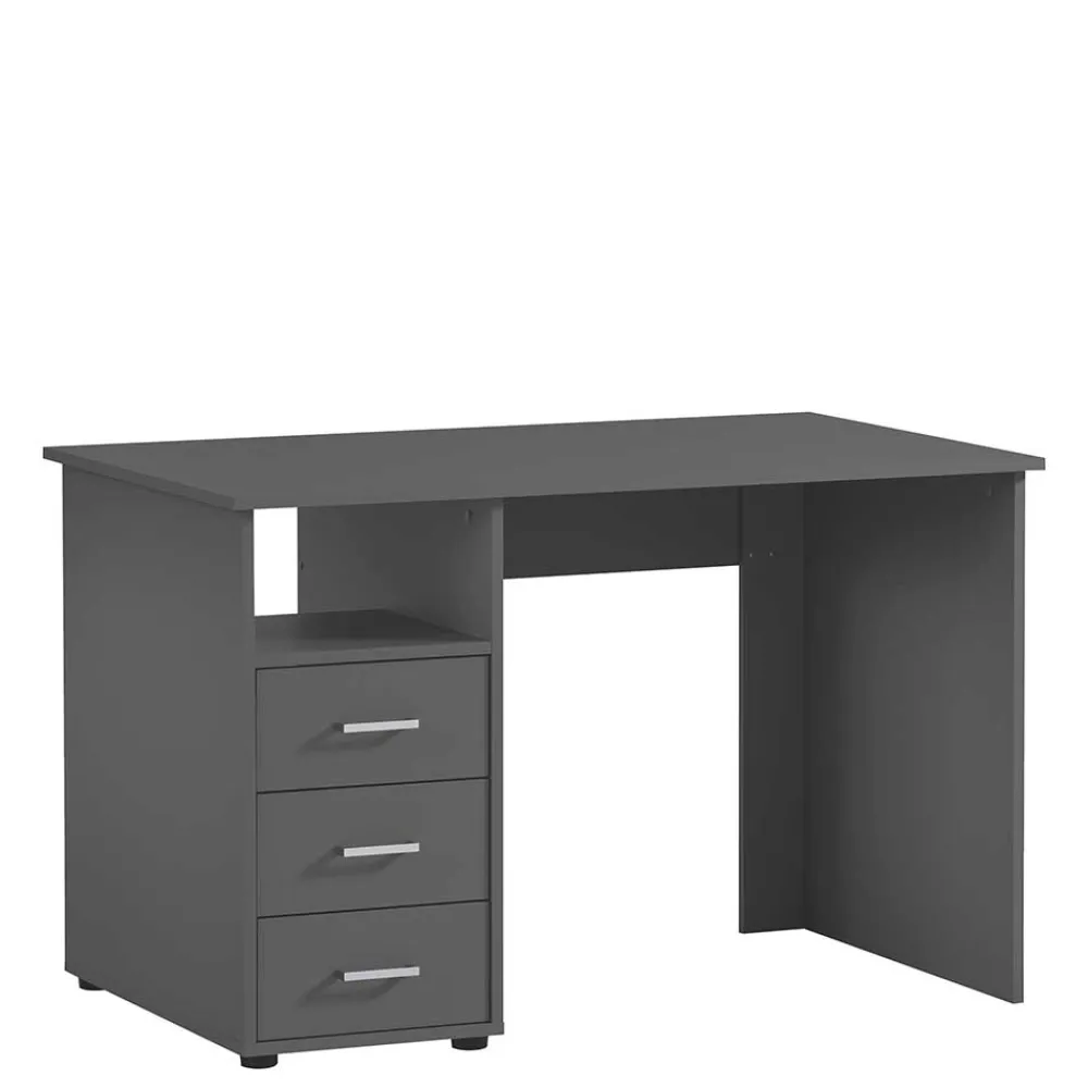 Wohnen Jugendzimmertische|Kinderschreibtische*Moderner Schreibtisch in Anthrazit - Brasova