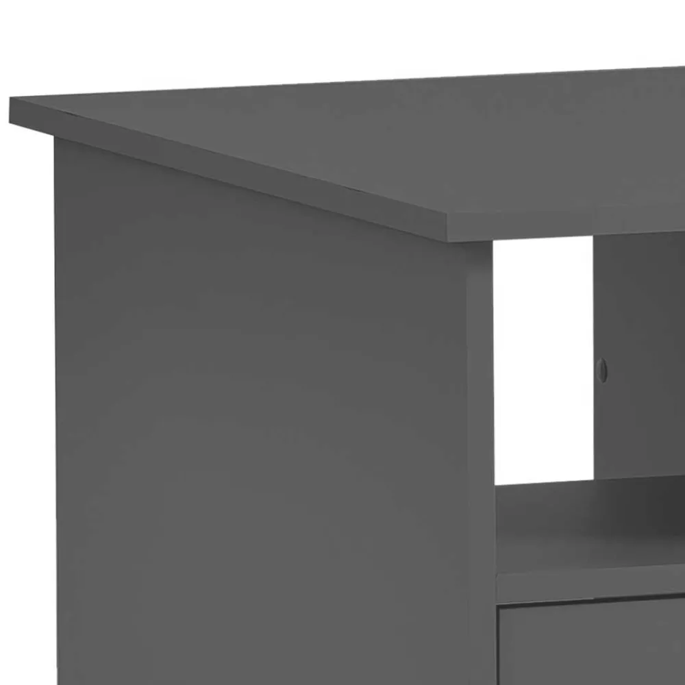 Wohnen Jugendzimmertische|Kinderschreibtische*Moderner Schreibtisch in Anthrazit - Brasova