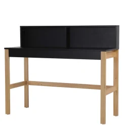 Wohnen Moderner Schreibtisch mit Aufsatz - zweifarbig - Ynes