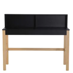 Wohnen Moderner Schreibtisch mit Aufsatz - zweifarbig - Ynes