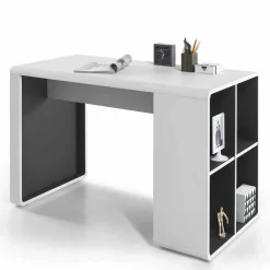 Wohnen Moderner Schreibtisch mit Regal - Compadro
