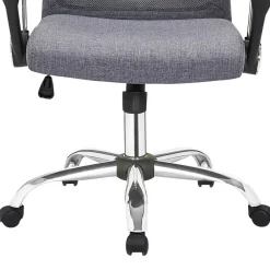 Wohnen Moderner Schreibtischsessel aus Mesh & Stoff - Amanencia