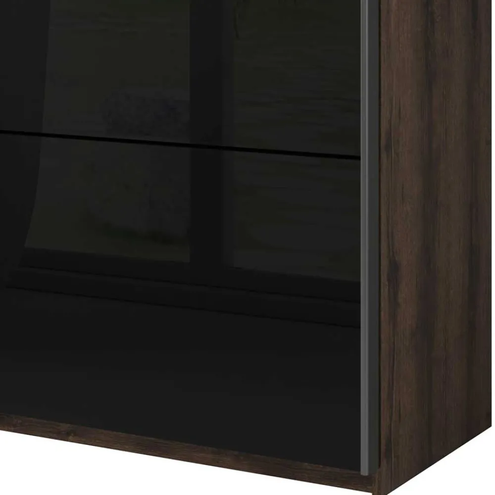 Wohnen Jugendzimmerschränke*Moderner Schwebetürenschrank mit Metallgriffen - Ulpro