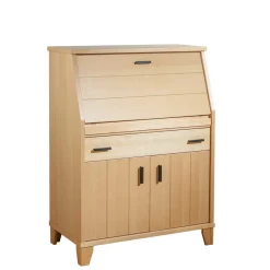 Wohnen Moderner Sekretär in Buche Natur - Nobileo