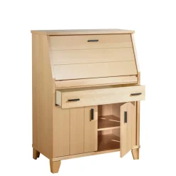 Wohnen Moderner Sekretär in Buche Natur - Nobileo