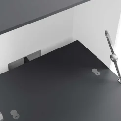 Wohnen Moderner Sekretär in Weiß und Anthrazit - Exotica