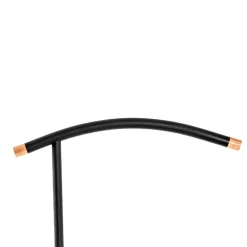 Wohnen Herrendiener*Moderner Skandi Herrendiener in Schwarz & Buche - Lucan