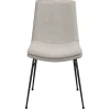 Wohnen Moderner Stoffstuhl in Grau - Sanctarin (2er Set)