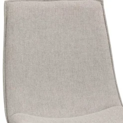 Wohnen Moderner Stoffstuhl in Grau - Sanctarin (2er Set)