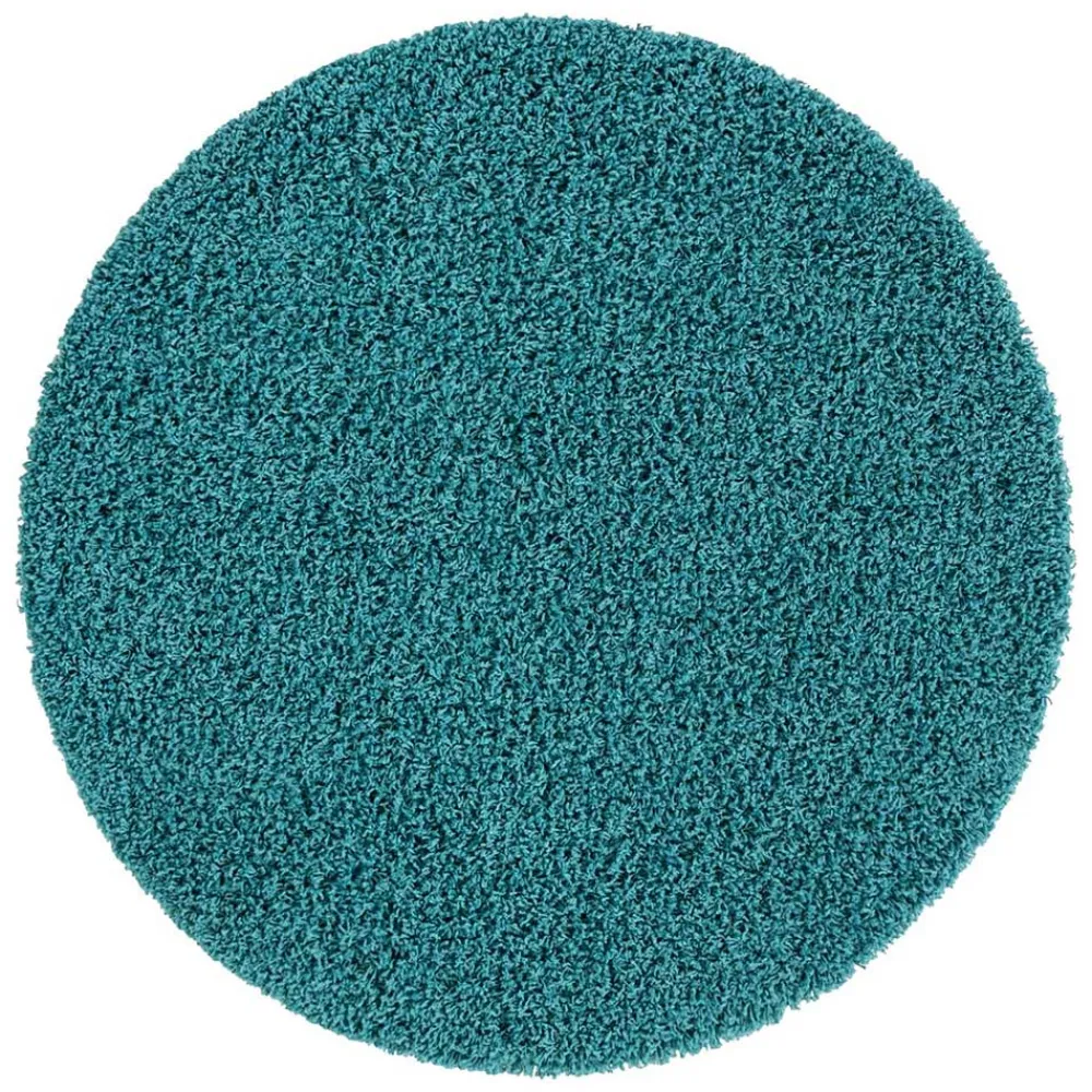 Wohnen Teppiche*Moderner Teppich in Türkis Blau - Fyona