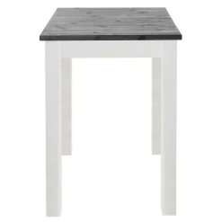 Wohnen Landhausmöbel|Bartische*Moderner Tresentisch in Grau und Weiß - Mantryna