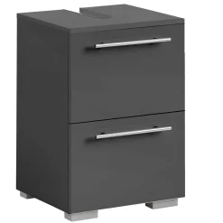 Wohnen Moderner Waschbecken Unterschran in Anthrazit - Cosminaro