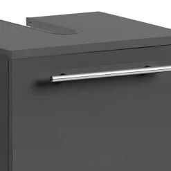 Wohnen Moderner Waschbecken Unterschran in Anthrazit - Cosminaro