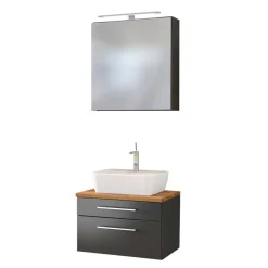 Wohnen Moderner Waschplatz in Grau - Estregos (zweiteilig)