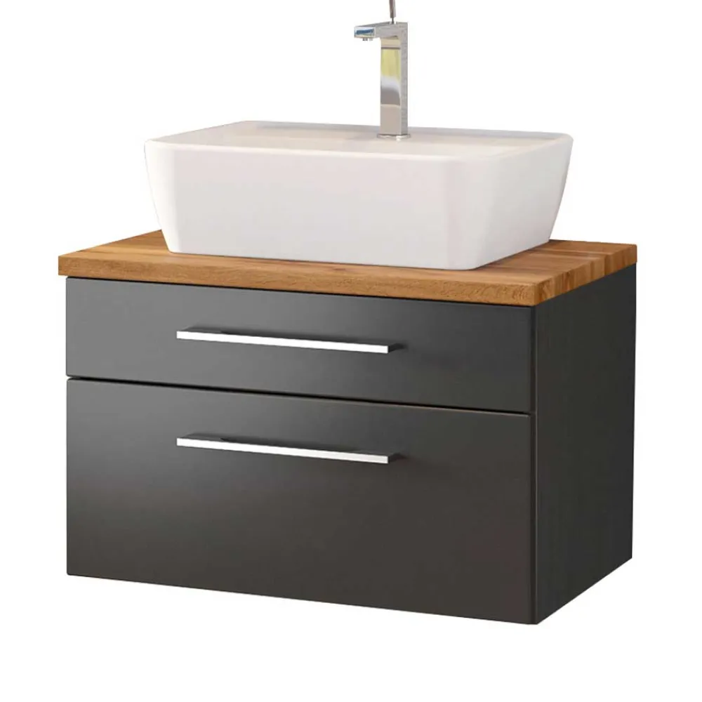 Wohnen Moderner Waschplatz in Grau - Estregos (zweiteilig)