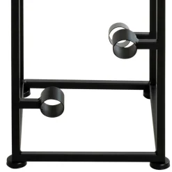 Wohnen Moderner Weinflaschen Halter in Schwarz - Esman