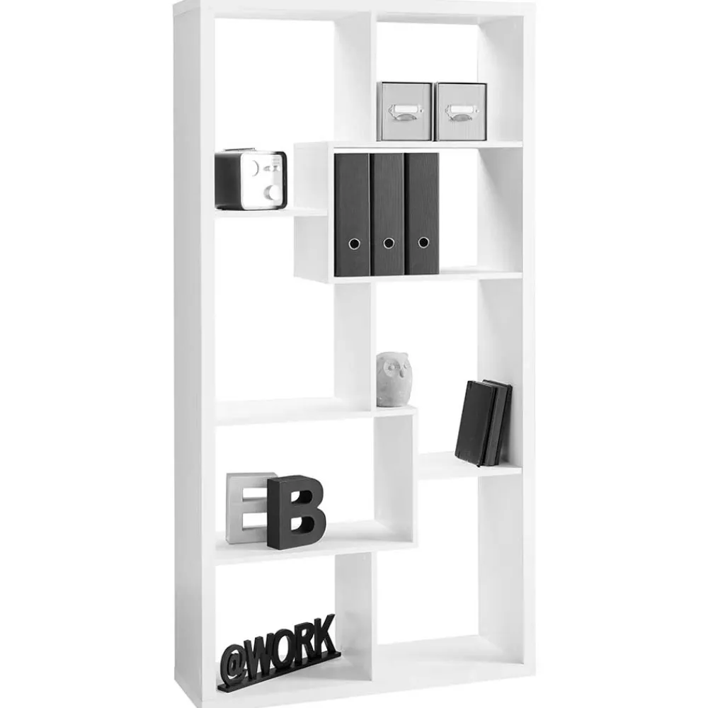 Wohnen Modernes Designregal mit 12 Fächern - Filippo