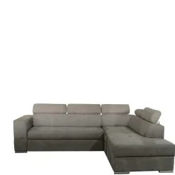 Wohnen Modernes Ecksofa mit Schlaffunktion und Bettkasten - Janilea