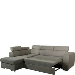 Wohnen Modernes Ecksofa mit Schlaffunktion und Bettkasten - Janilea