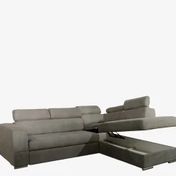 Wohnen Modernes Ecksofa mit Schlaffunktion und Bettkasten - Janilea