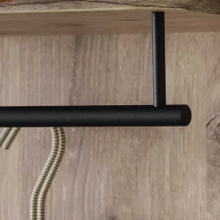 Wohnen Modernes Garderobenpaneel mit Hutboden & Stange - Baiamare