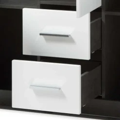 Wohnen Esszimmerschränke|Highboards*Modernes Hochglanz Highboard in Weiß - Istensa