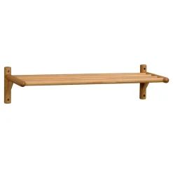 Wohnen Modernes Holzregal mit einem Boden für Schuhe - Nuymana