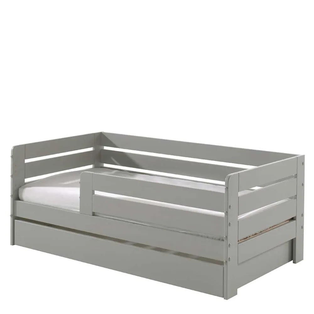 Wohnen Kindermöbel|Babybetten*Modernes Kinderbett mit Rausfall-Schutz - 140x70 - Naosa