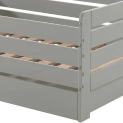 Wohnen Kindermöbel|Babybetten*Modernes Kinderbett mit Rausfall-Schutz - 140x70 - Naosa