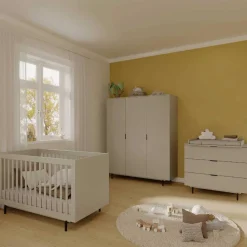 Kinder Wohnen Modernes Kinderzimmer in Grau - Suzanas (dreiteilig)