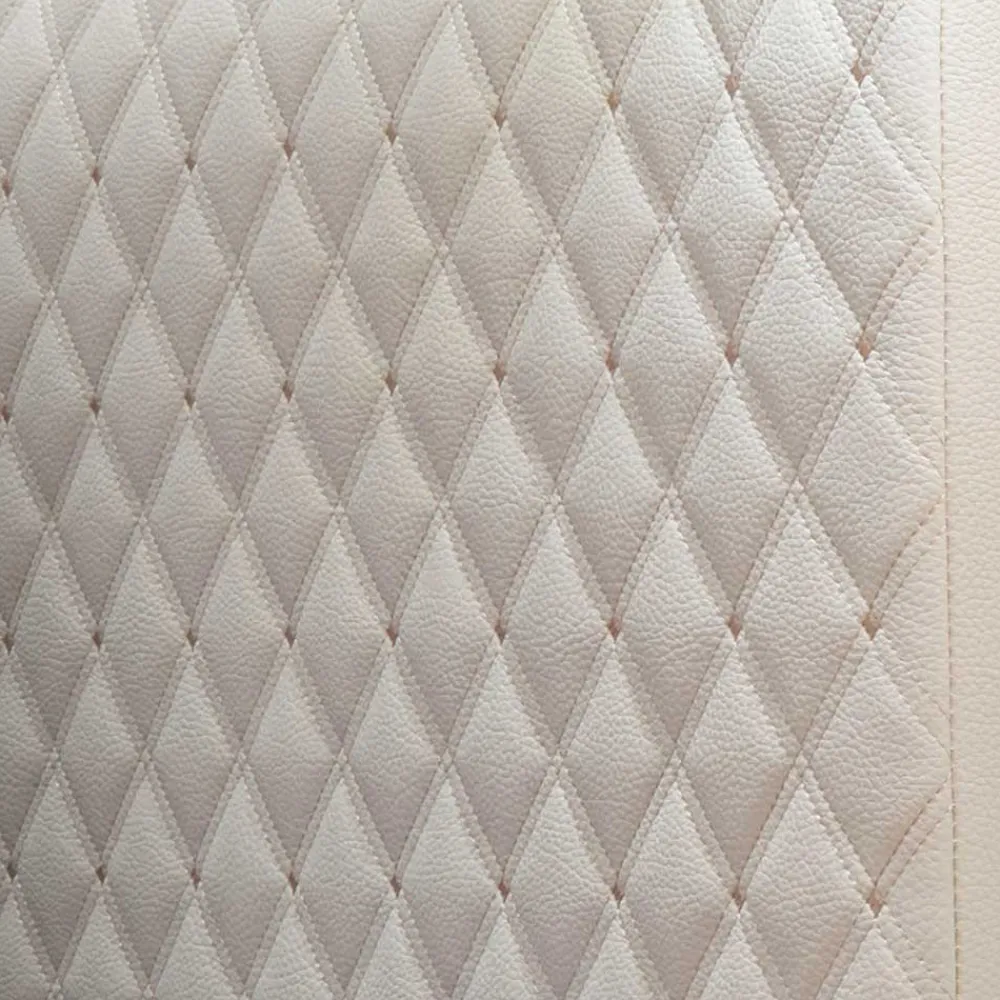 Wohnen Betten|Betten*Modernes Kunstlederbett in Beige - Crascanu